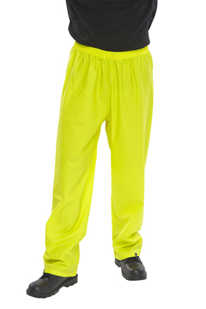 Waterproof Trousers, Yellow - Size 2XL