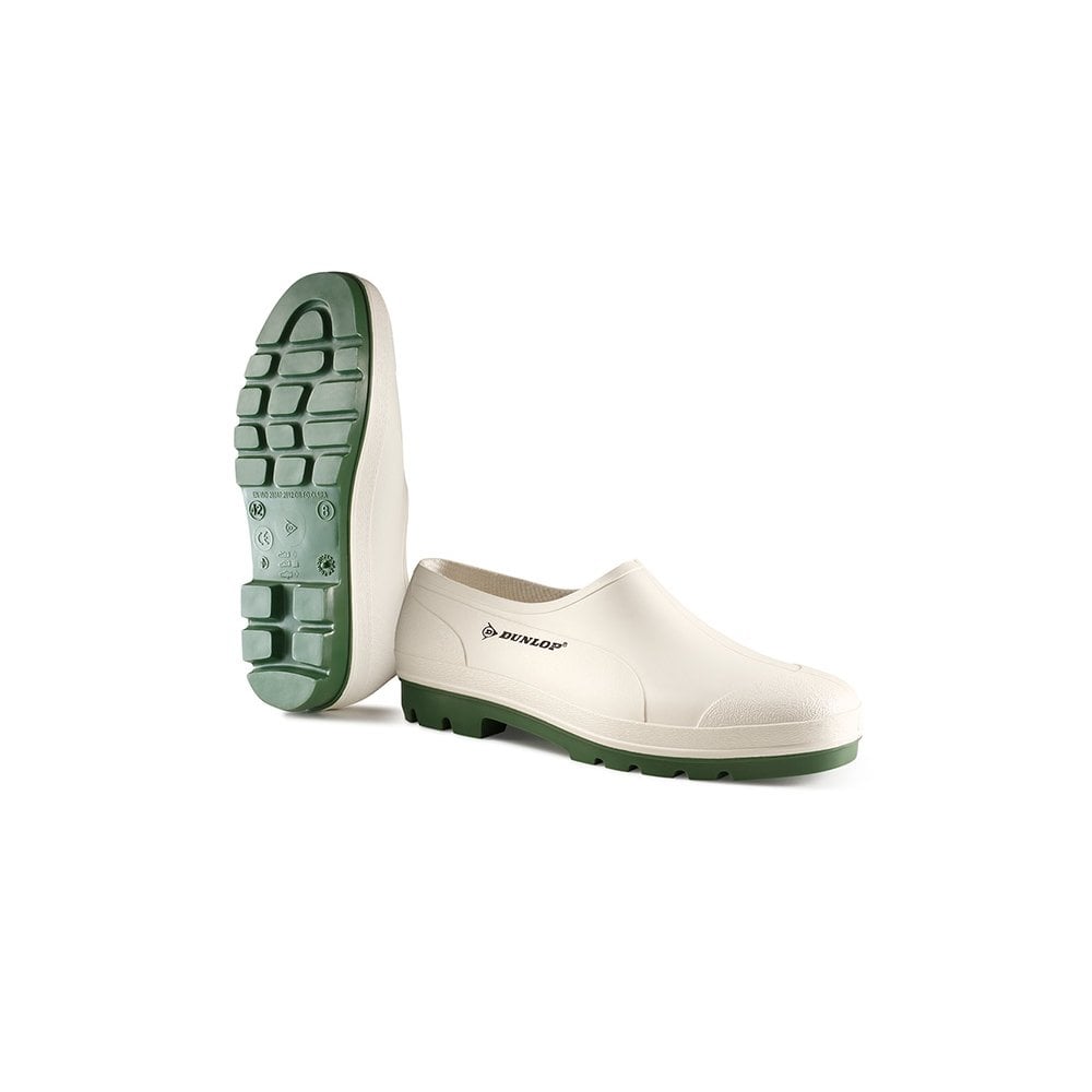 Dunlop Wellie Shoe, white, Size 3