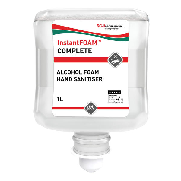 Deb Instant Foam Hand Sanitiser 1L