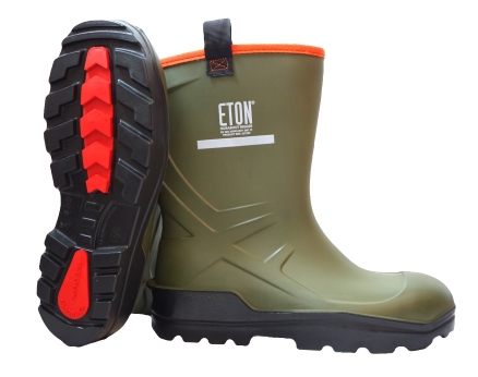 ETON DuraBoot Rigger Full Safety Boot - Green, Size 4