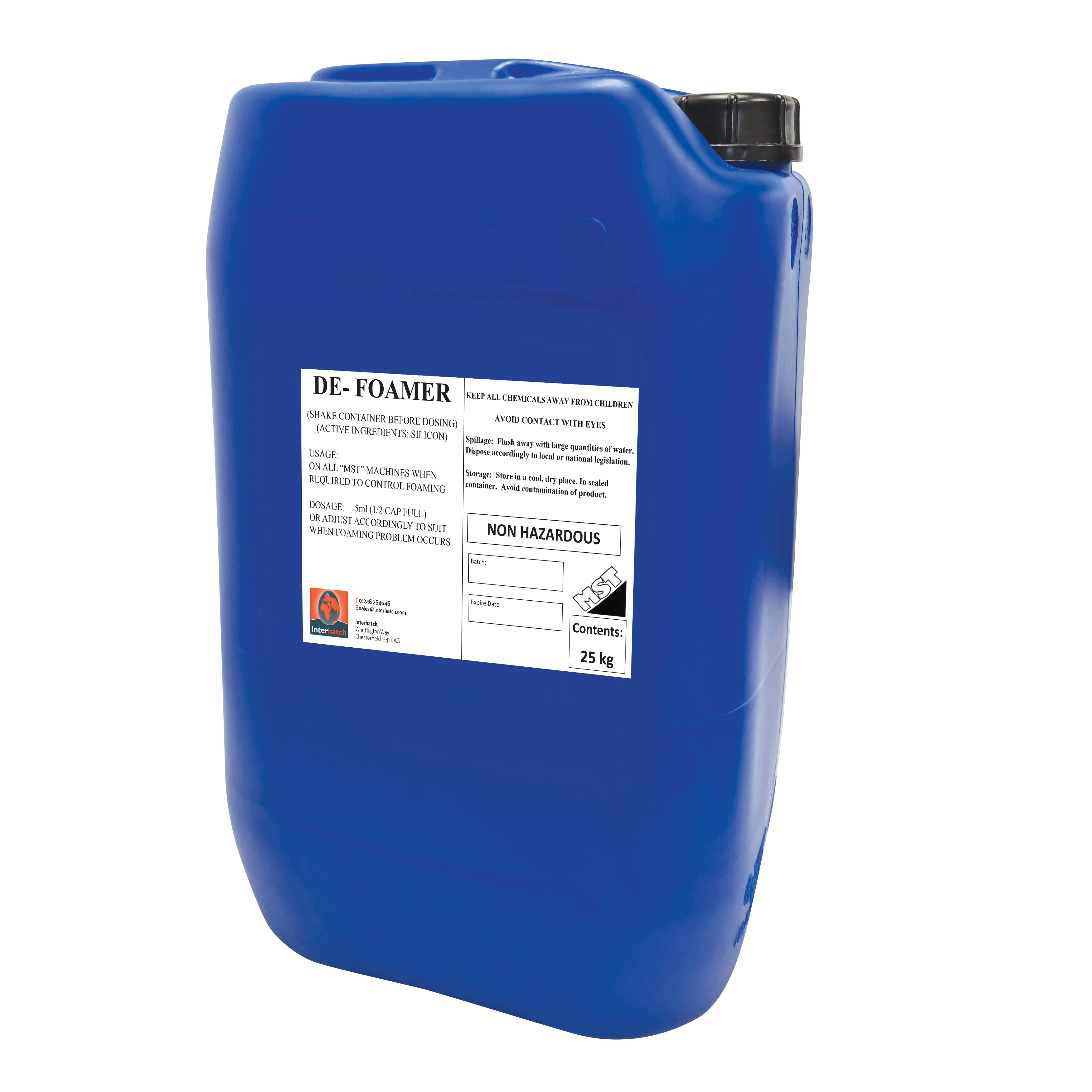 MST De-Foamer Liquid 25kg