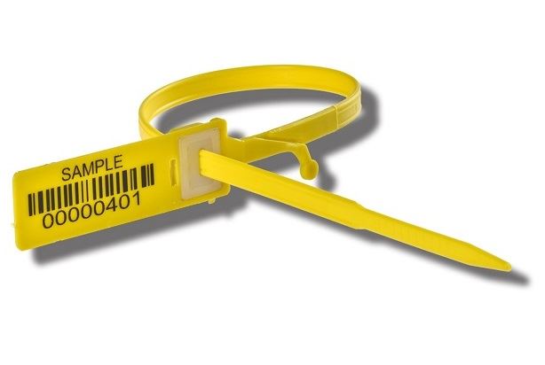 Yellow Tear-Off Security Tags, Pack of 1000