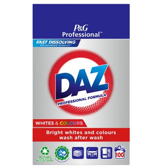 Daz Professional Powder Detergent Regular 6.5kg 100 Washes