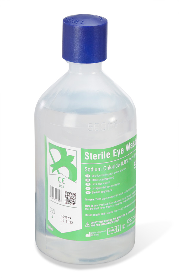 Medical Sterile Eyewash Bottle, 500ml