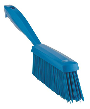 Vikan Hand Brush, 330mm, Medium - Blue
