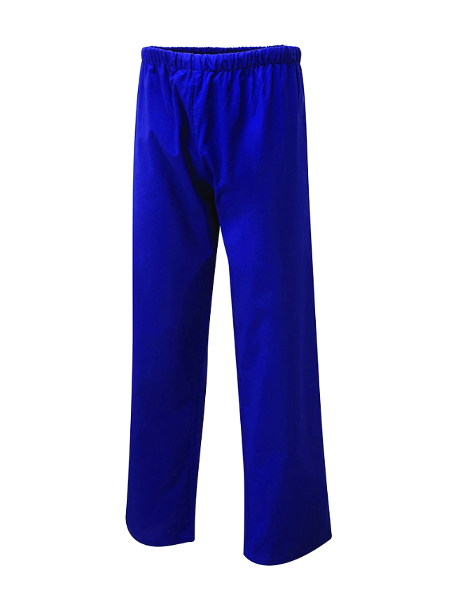 Royal Blue Unisex Scrub Trousers, Medium