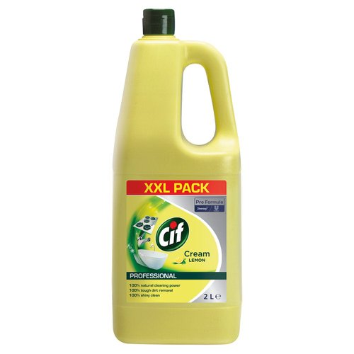 Cif Professional Cream Cleaner Lemon, 2L