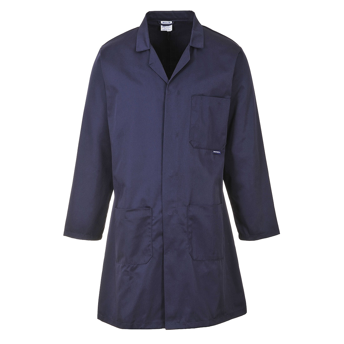 Lab Coat, Navy - Size 3XL