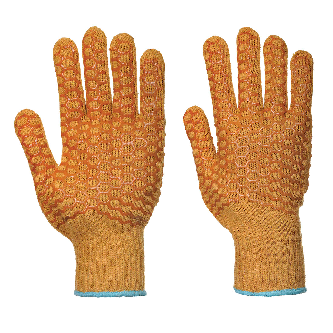Criss Cross Glove, Orange - Size Large