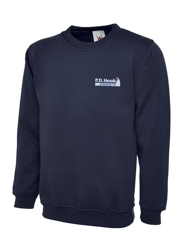 P D Hook (Breeders) Ltd - Sweatshirt, Navy - Size 3XL
