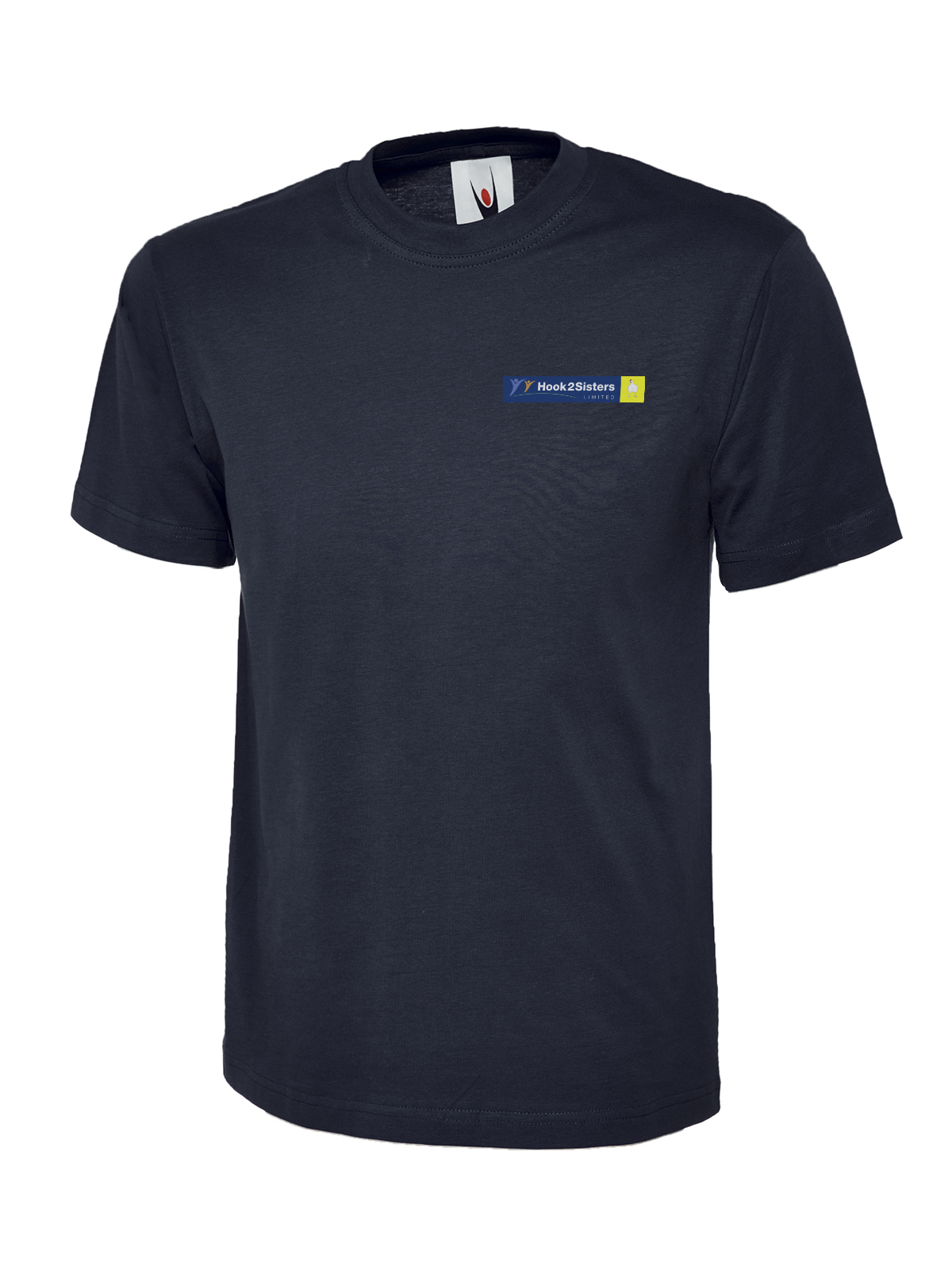 Hook2Sisters Ltd - T-Shirt, Navy - Size Small