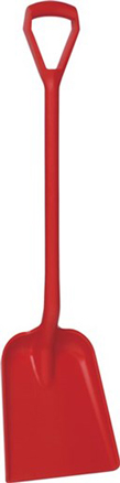 Vikan Shovel, D Grip, 271mm - Red