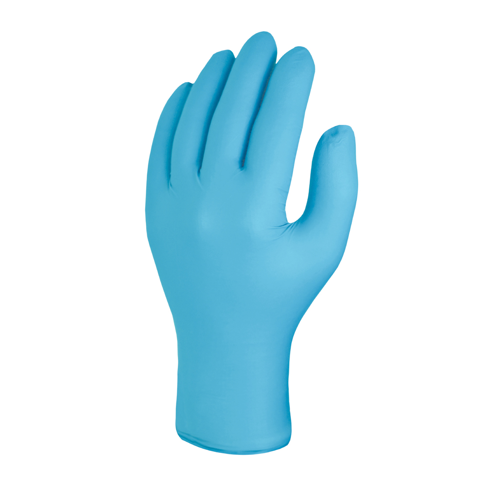 Skytec TX424 (Utah) Blue Nitrile Gloves, Box 100 - Size Medium