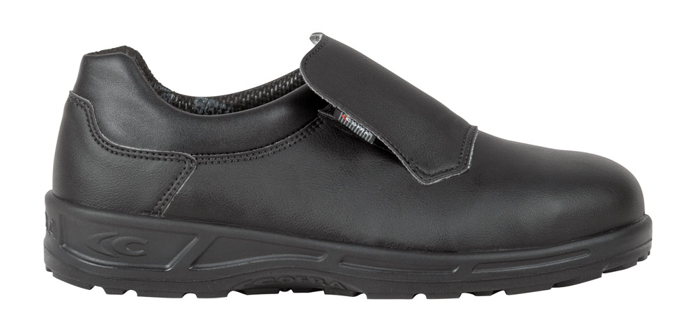 Cofra CADMO Unisex Black Toe Capped Safety Shoe - Size 3