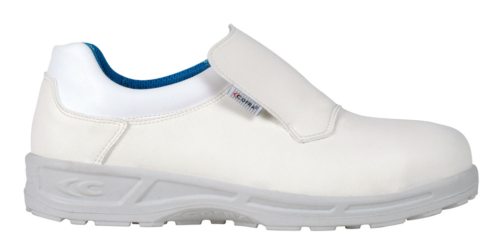 Cofra CADMO Unisex White Toe Capped Safety Shoe - Size 3