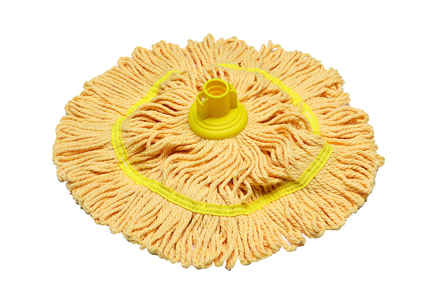Vikan Super Hygiene Socket Mop, Anti-Bacterial, 250g - Yellow