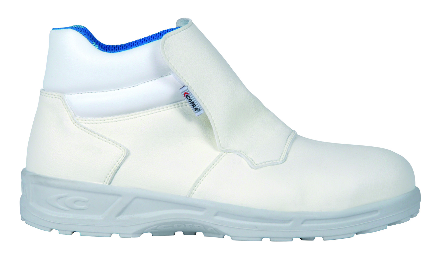 Cofra LAMAR Unisex White Toe Capped Safety Boot - Size 3