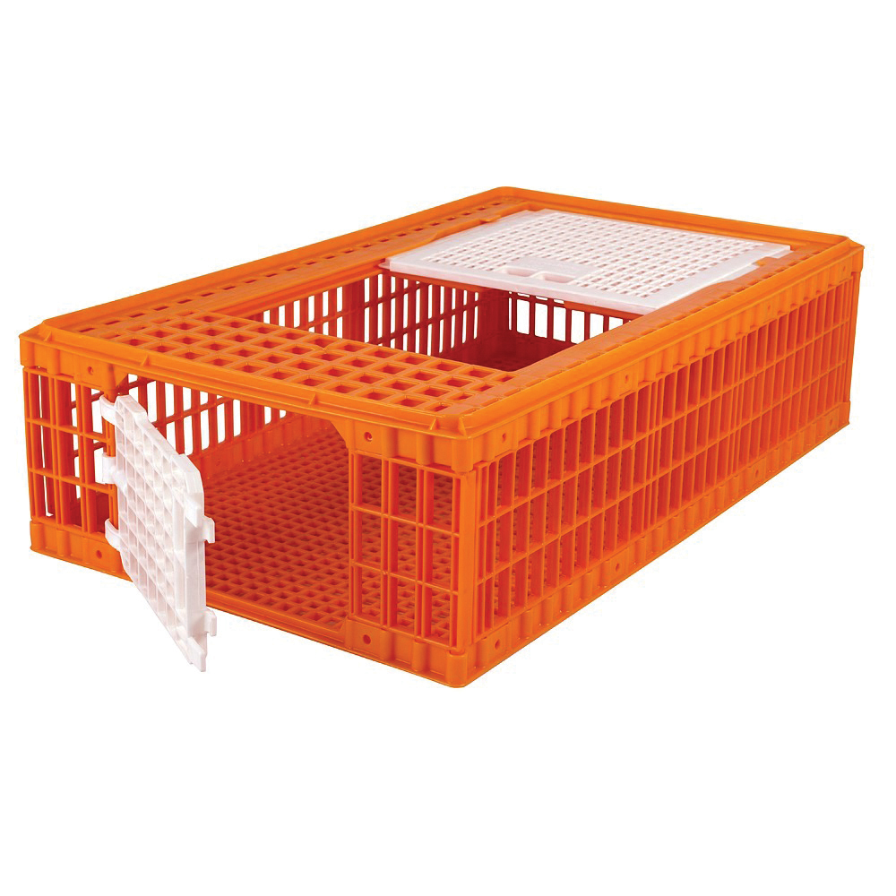 Chicktec Plastic D3 Poultry Crate, 2 door
