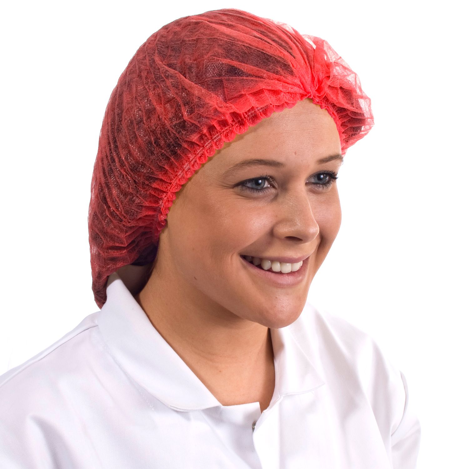 Mob Cap, Red, Double Stitched PK100
