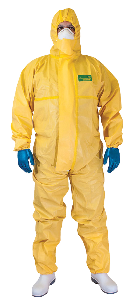 Disposable Chemical Resistant Coverall, 2XL