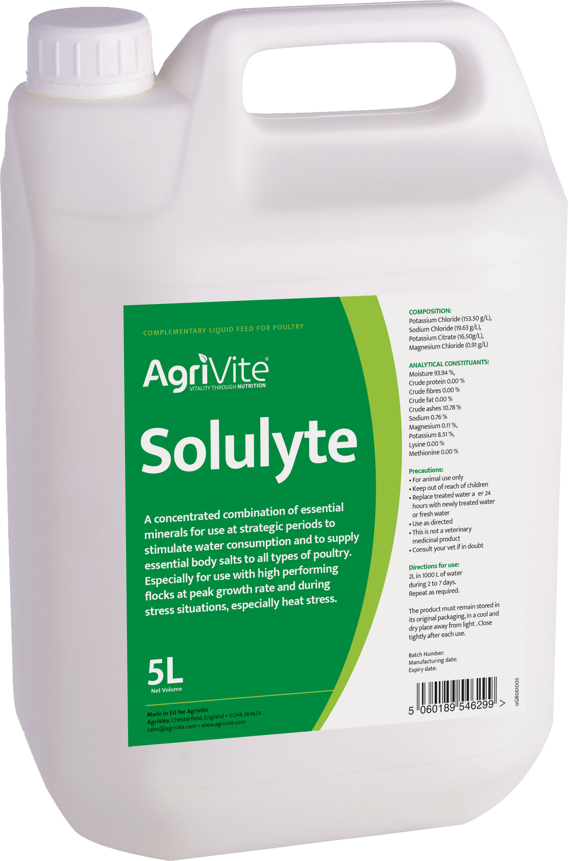Agrivite Solulyte  - 25L