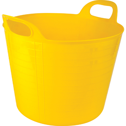 Flexi-Bucket, Yellow, Two Handle, 42lt