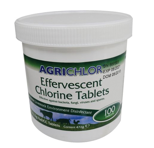 Agrichlor Effervescent Chlorine Tablets