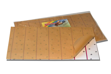 FlyTak Sticky Fly Paper, 6 sheets, 580 x 320mm