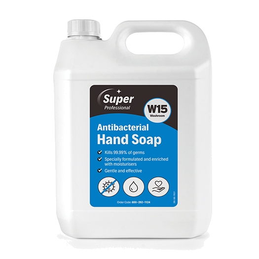 W15 Antibacterial Hand Soap, 5L