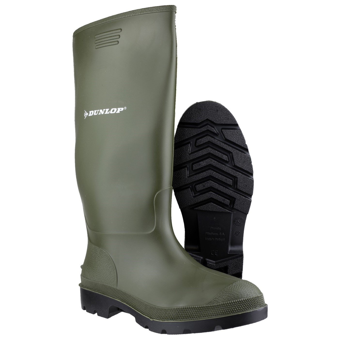 Dunlop Pricemaster Boot, Green, Size 10(44)