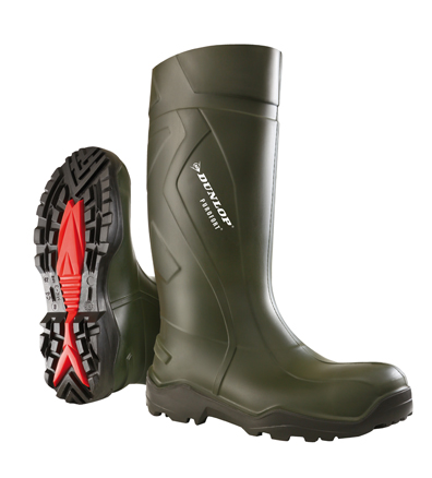 Dunlop Purofort Plus Full Safety Boot - Green - Size 13(48)