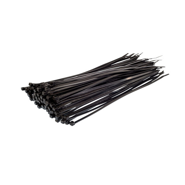 Black Cable Ties, 100 x 2.5mm
