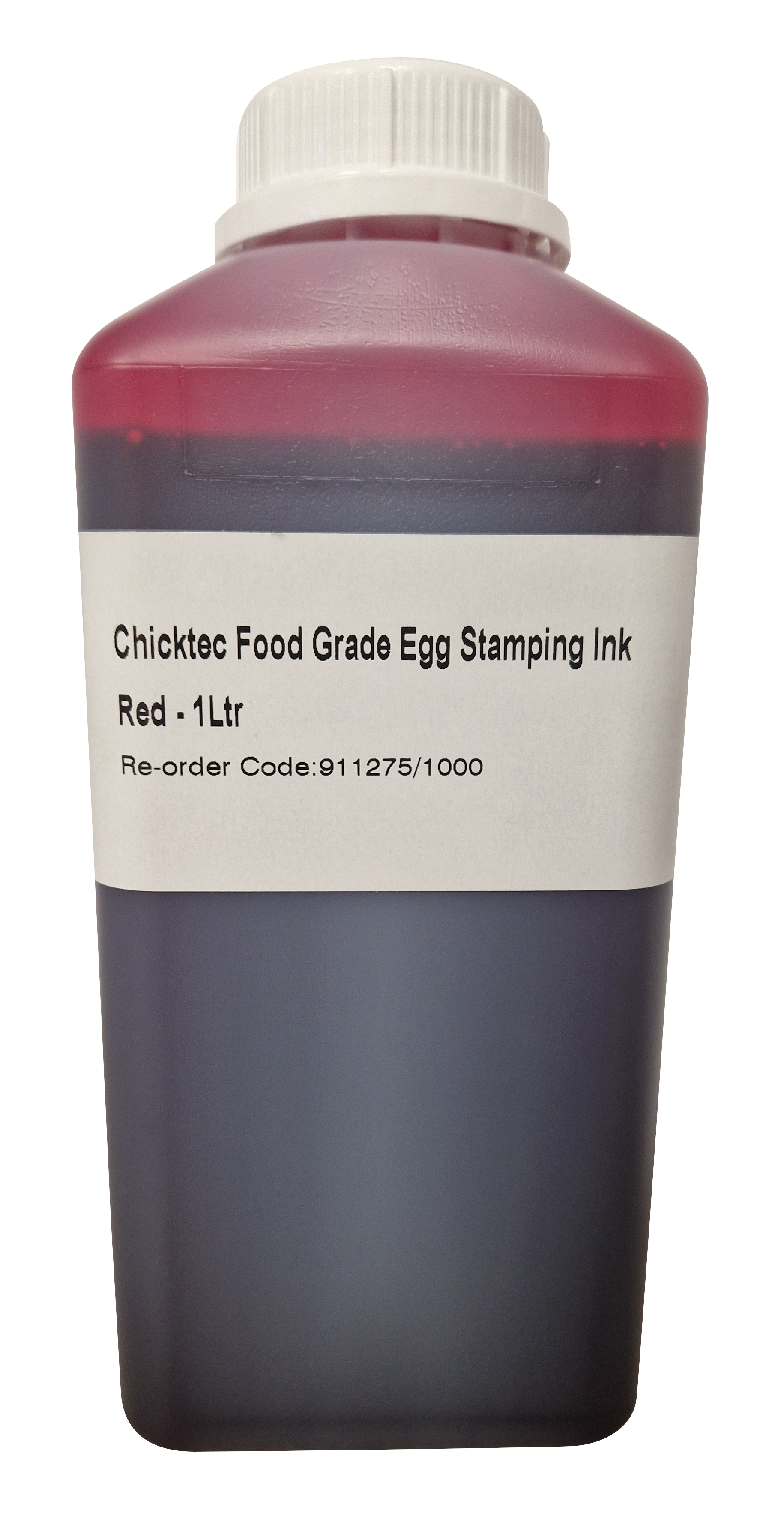 Red Ink for Self Inking Stamp Head. 1000ml