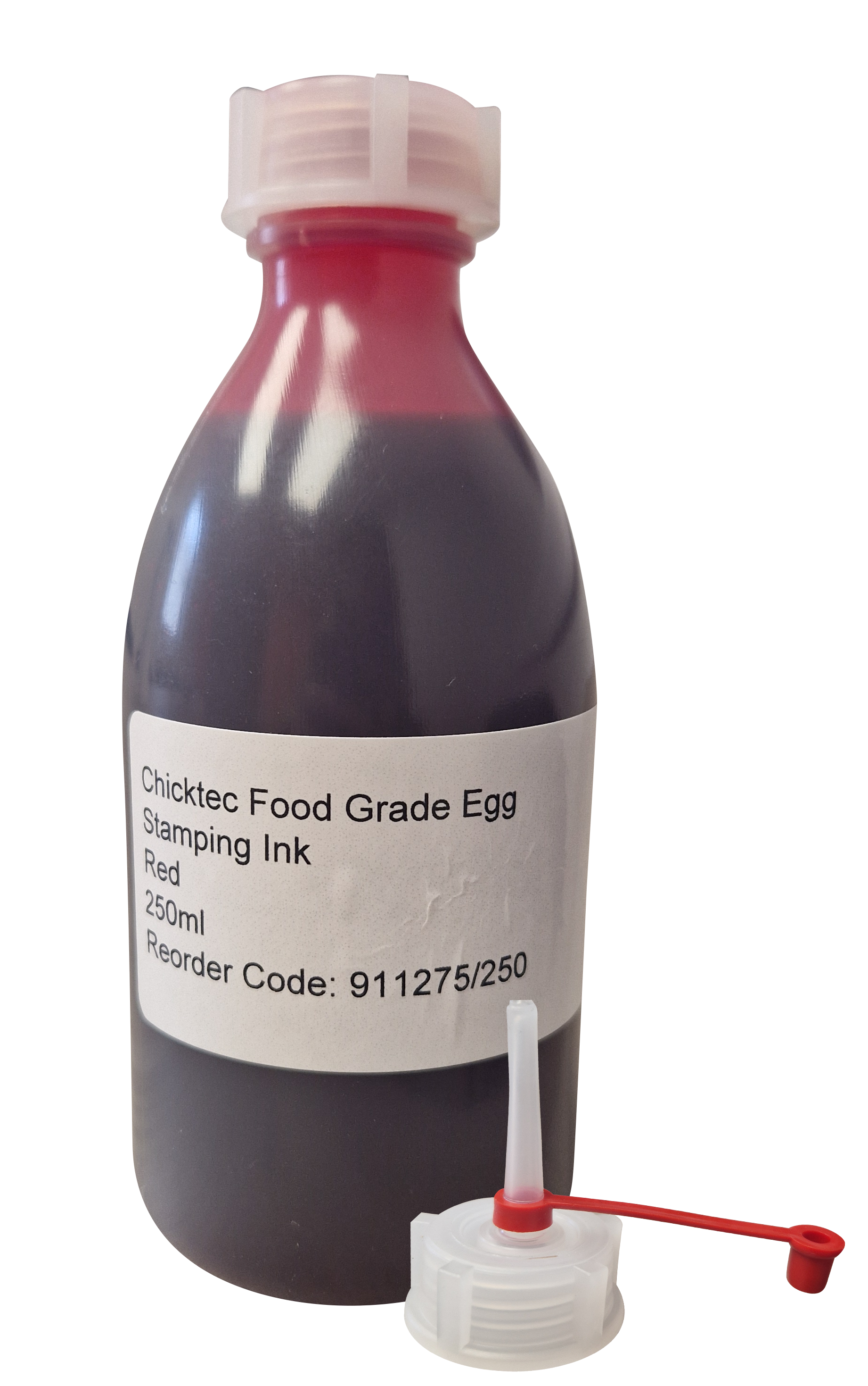 Red Ink for Self Inking Stamp Head. 250ml