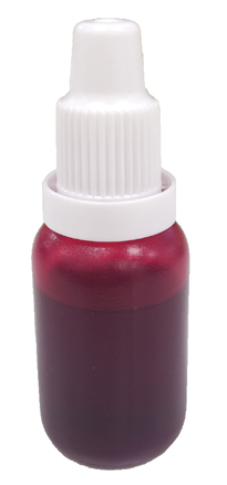 Red Ink for Self Inking Stamp Head. 15ml