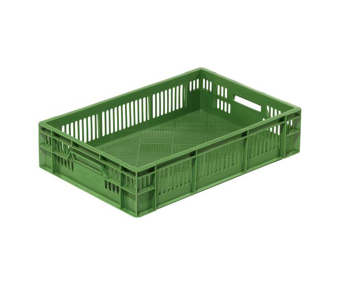 Chick Transport Crate - Green - 600x400x130mm