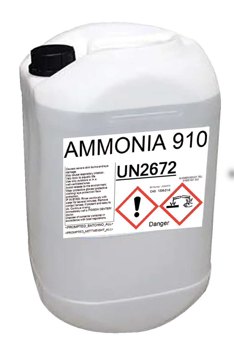 Ammonia .910 Solution - 1000L IBC