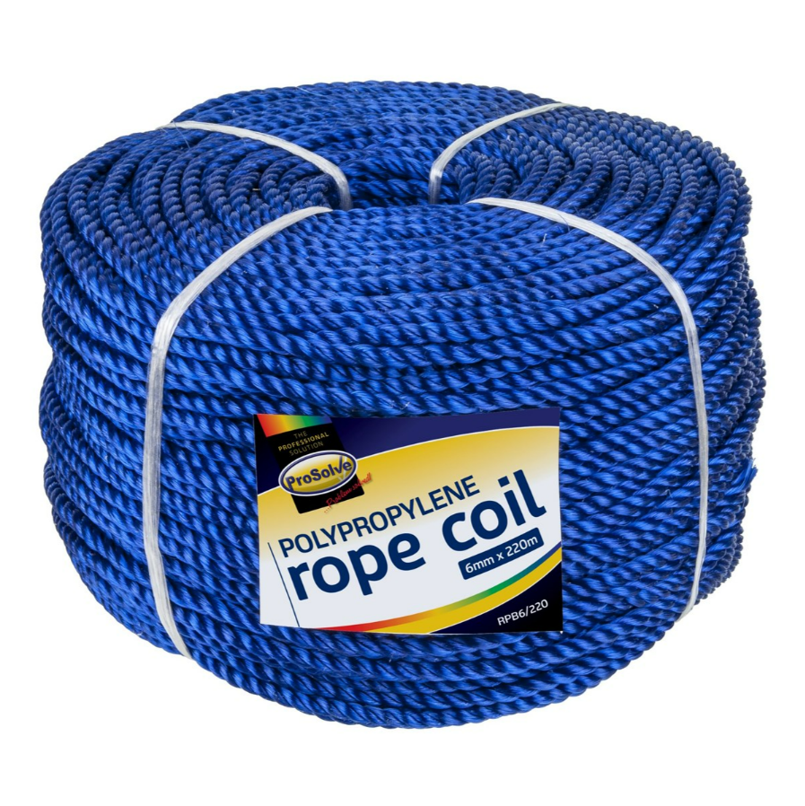 PP Rope Coil, 6mm x 220M