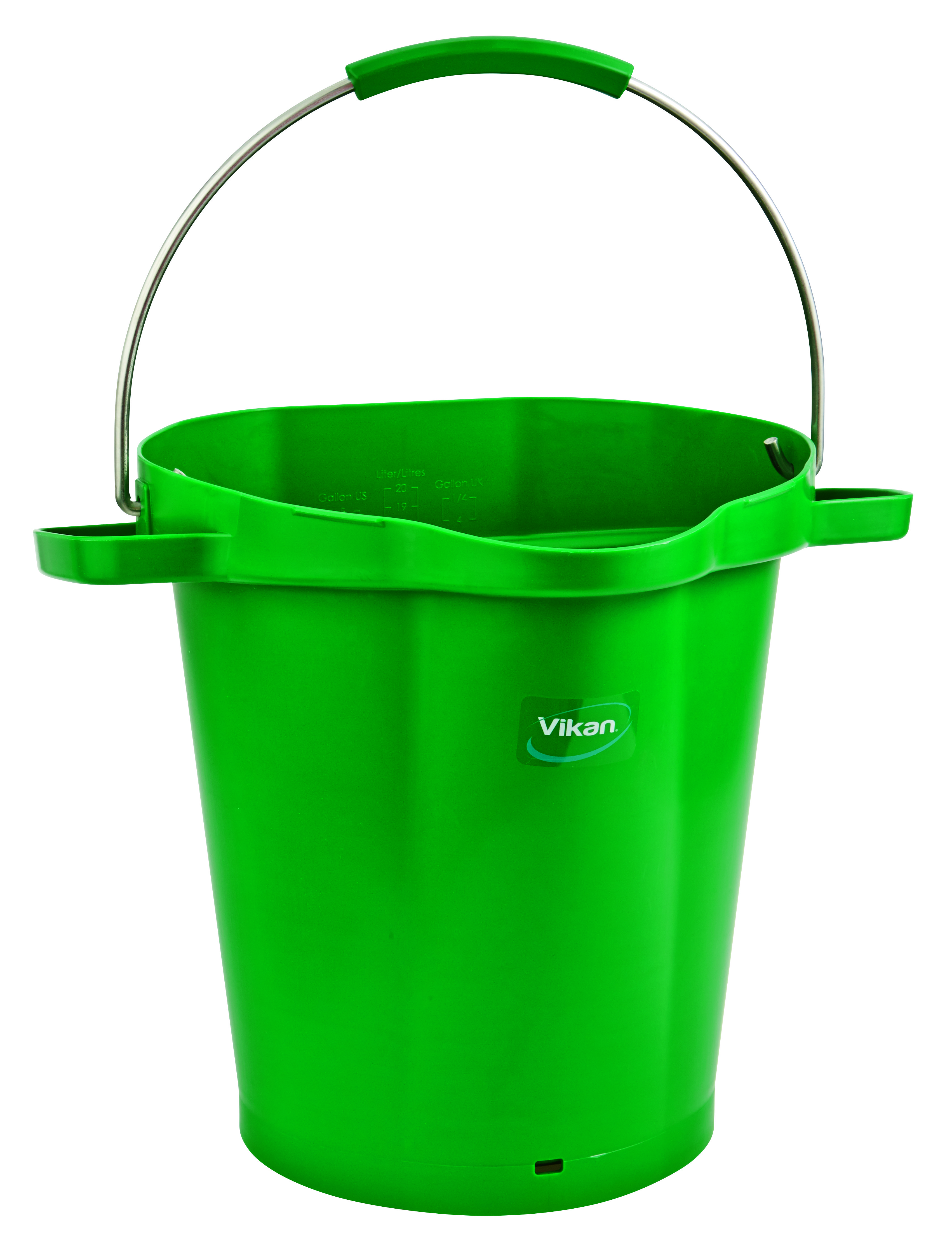 Vikan Hygiene Bucket, 20 Litre - Green