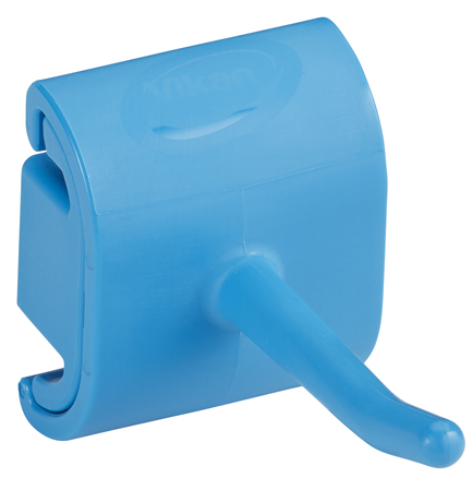 Vikan Hygienic Wall Bracket, Single Hook Module, 41mm - Blue