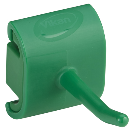 Vikan Hygienic Wall Bracket, Single Hook Module, 41mm - Green