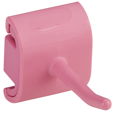 Vikan, Hygienic Wall Bracket, Single Hook Module, 41 mm, Pink